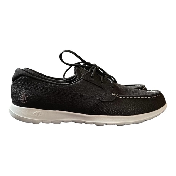 Skechers GO Walk Lite Eclipse Shoes | Size 10 | Black - Picture 3 of 9
